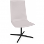 Arper - Catifa Sensit Office 4903 Drehstuhl Weichleder Weiß | Schwarz