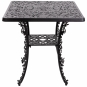 Seletti - Industry Collection Tisch Quadratisch Schwarz