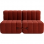 Ambivalenz - Curt Sofa Set 4 Rot (Dama 0058)