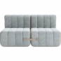 Ambivalenz - Curt Sofa Set 4 Hellblau (Barcelona River V3347/33)