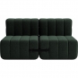 Ambivalenz - Curt Sofa Set 4 Dunkelgrün (Dama 0061)
