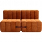 Ambivalenz - Curt Sofa Set 4 Russet Rot (Barcelona V3347/17)