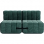 Ambivalenz - Curt Sofa Set 4 Serpentine Grün (Barcelona V3347/39)