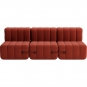 Ambivalenz - Curt Sofa Set 6 Rot (Dama 0058)