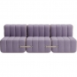Ambivalenz - Curt Sofa Set 6 Flieder (Dama 0039)
