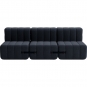 Ambivalenz - Curt Sofa Set 6 Dunkelgrau (Jet 9806)
