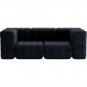 Ambivalenz - Curt Sofa Set 7 Dunkelgrau (Jet 9806)