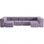 Ambivalenz - Curt Sofa Set 15 Flieder (Dama 0039)