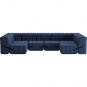 Ambivalenz - Curt Sofa Set 15 Dunkelblau (Jet 6098)