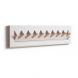 Ambivalenz - Fläpps Garderobe Crownhäng 80x20 cm | Weiß