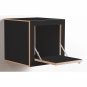 Ambivalenz - Fläpps Box Nachttisch Schwarz