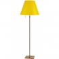 Luceplan - Costanza Stehleuchte dimmbar Kanariengelb | Messing