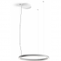 Luceplan - Compendium Circle Hängeleuchte Ø72 cm 3000K / Aluminium