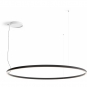 Luceplan - Compendium Circle Hängeleuchte Ø200 cm 2700K / Schwarz