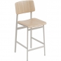 Muuto - Loft Barhocker 65 cm | Grau/Eiche