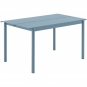 Muuto - Linear Tisch 140 x 75 cm | Hellblau