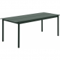 Muuto - Linear Tisch 200 x 75 cm | Dunkelgrün