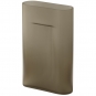 Muuto - Ridge Vase Höhe 35 | Taupe Frosted Glass