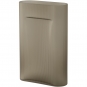 Muuto - Ridge Vase Höhe 48,5 | Taupe Frosted Glass
