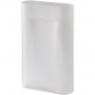 Muuto - Ridge Vase Höhe 48,5 | White Frosted Glass