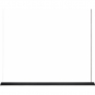Muuto - Linear Pendelleuchte Schwarz (L.169 cm)