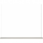 Muuto - Linear Pendelleuchte Grau (L.169 cm)