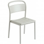 Muuto - Linear Steel Side Stuhl Grau
