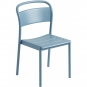 Muuto - Linear Steel Side Stuhl Hellblau