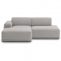 Muuto - Connect Soft Sofa 2-Sitzer Configuration 3 Clay 12