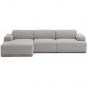 Muuto - Connect Soft Sofa 3-Sitzer Configuration 3 Clay 12