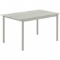 Muuto - Linear Steel Tisch 140 x 75 cm Grau