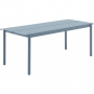 Muuto - Linear Steel Tisch 200 x 75 cm Hellblau