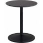 Muuto - Soft Beistelltisch  Ø41 cm H48 / Schwarz, Nanolaminat