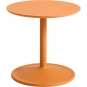 Muuto - Soft Beistelltisch  Ø41 cm H40 / Orange, Laminat