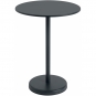 Muuto - Linear Steel Café Tisch Rund H 95 cm Schwarz