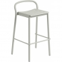 Muuto - Linear Steel Barhocker H 75 cm Grau