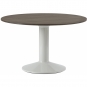 Muuto - Midst Esstisch Ø120 cm Eiche dunkel geölt / Grau