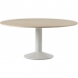 Muuto - Midst Esstisch Ø160 cm Eiche geölt / Grau