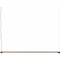 Muuto - Fine Hängeleuchte 120 cm Tiefrot