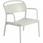 Muuto - Linear Steel Lounge Stuhl Grau