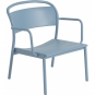 Muuto - Linear Steel Lounge Stuhl Hellblau