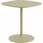 Muuto - Soft Café Tisch 70x70 cm niedrig Laminat Beige-Grün / Beige-Grün