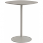 Muuto - Soft Café Tisch 70x70 cm Linoleum Grau / Grau