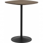 Muuto - Soft Café Tisch 70x70 cm Eiche dunkel geölt / Schwarz