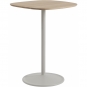 Muuto - Soft Café Tisch 70x70 cm Eiche geölt / Grau