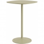 Muuto - Soft Café Tisch 70x70 cm hoch Laminat Beige-Grün / Beige-Grün