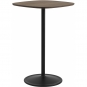 Muuto - Soft Café Tisch 70x70 cm hoch Eiche dunkel geölt / Schwarz