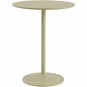 Muuto - Soft Café Tisch Ø75 cm Laminat Beige-Grün / Beige-Grün