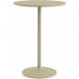 Muuto - Soft Café Tisch Ø75 cm hoch Laminat Beige-Grün / Beige-Grün