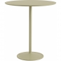 Muuto - Soft Tisch Ø95 cm hoch Laminat Beige-Grün / Beige-Grün